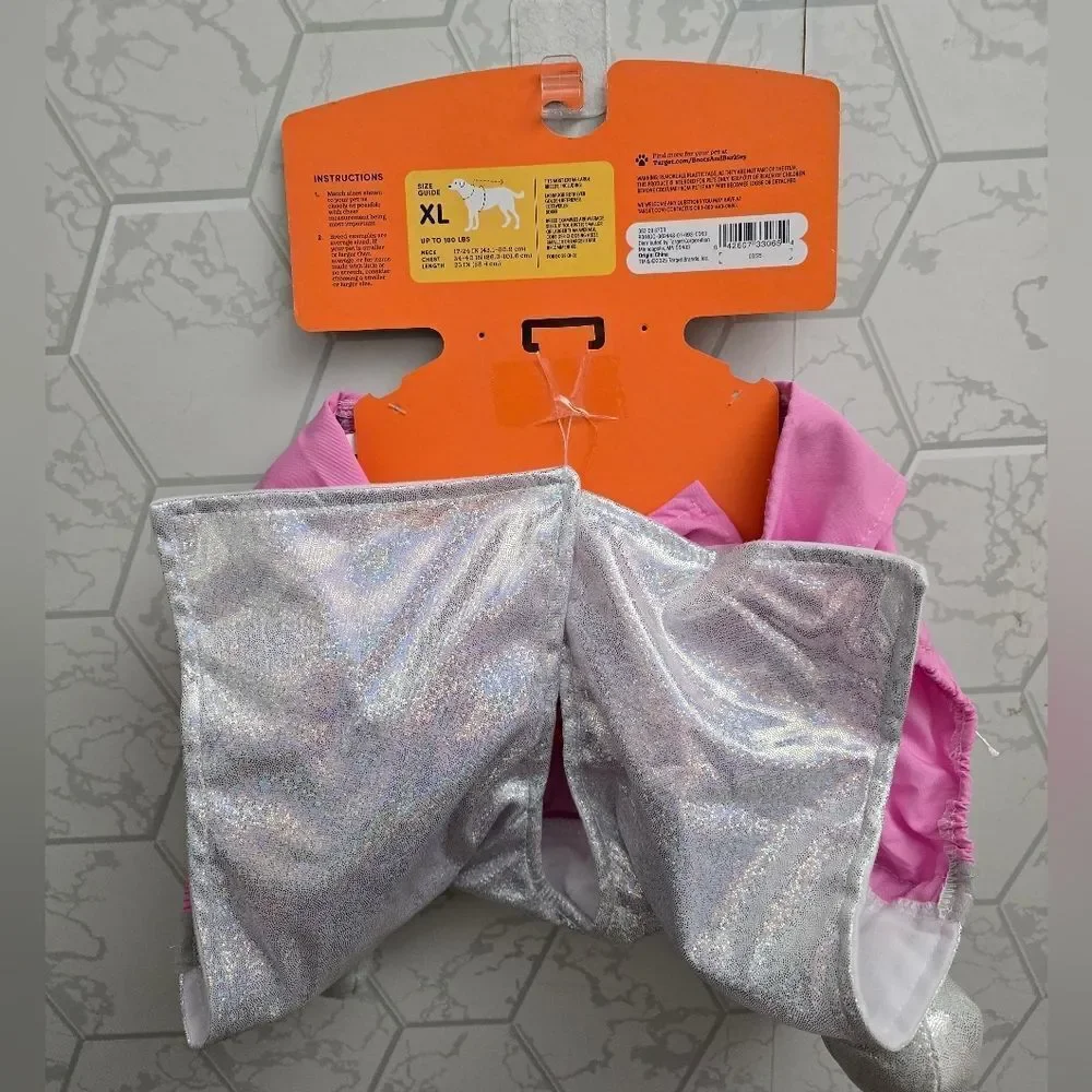 Nwt GIam Cowboy Dog Frontal Costume Boots & Barkley Light Pink